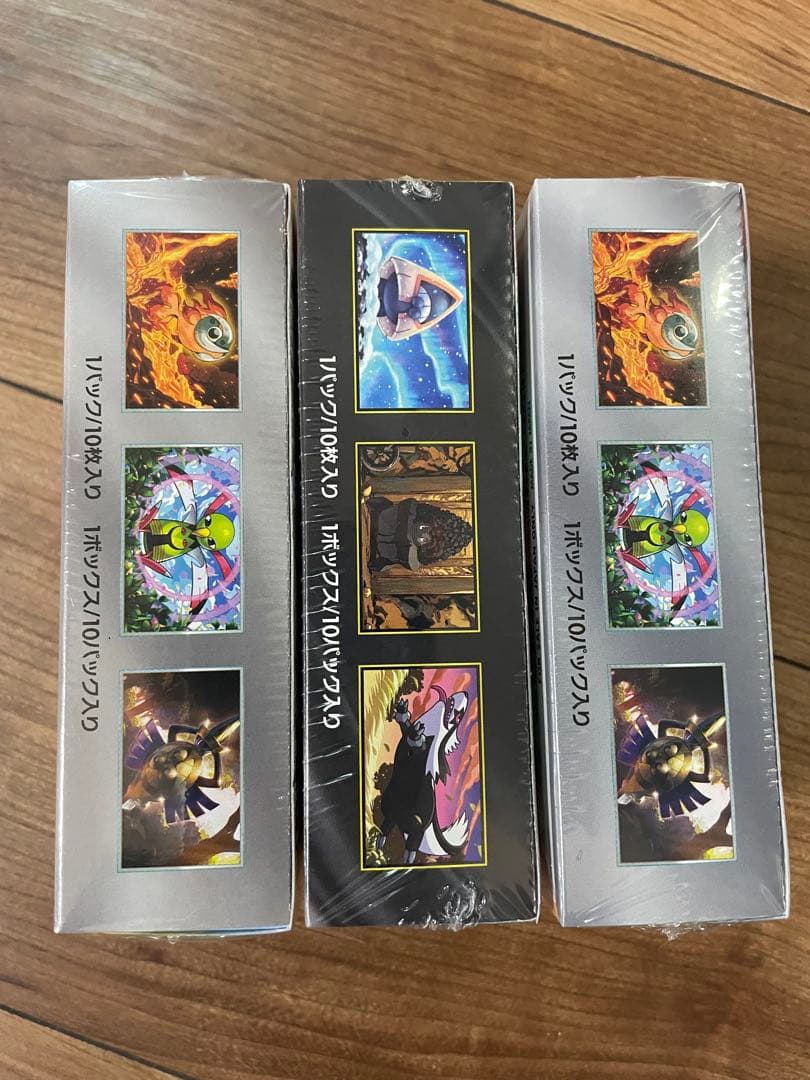 テラスタルフェスex ×2 MEGAドリームex シュリンク付き未開封3BOX