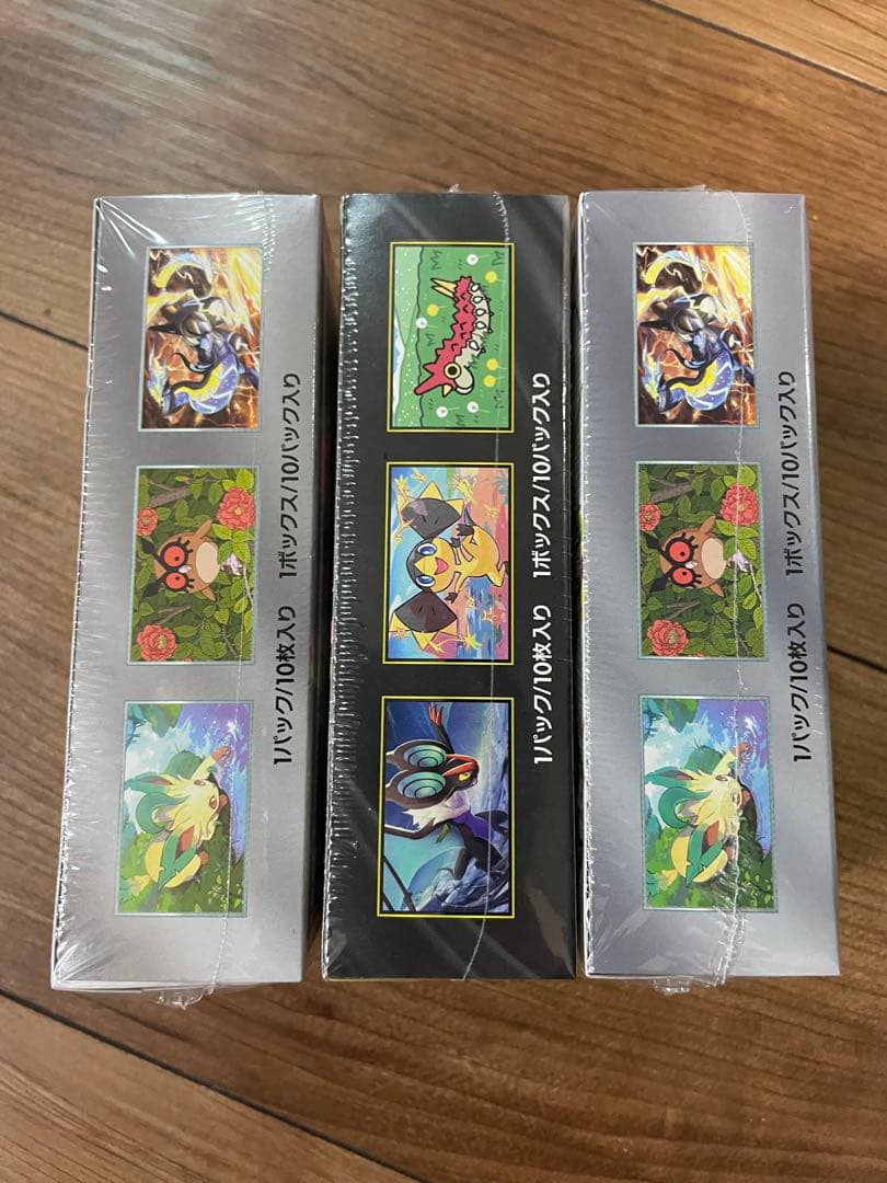 テラスタルフェスex ×2 MEGAドリームex シュリンク付き未開封3BOX