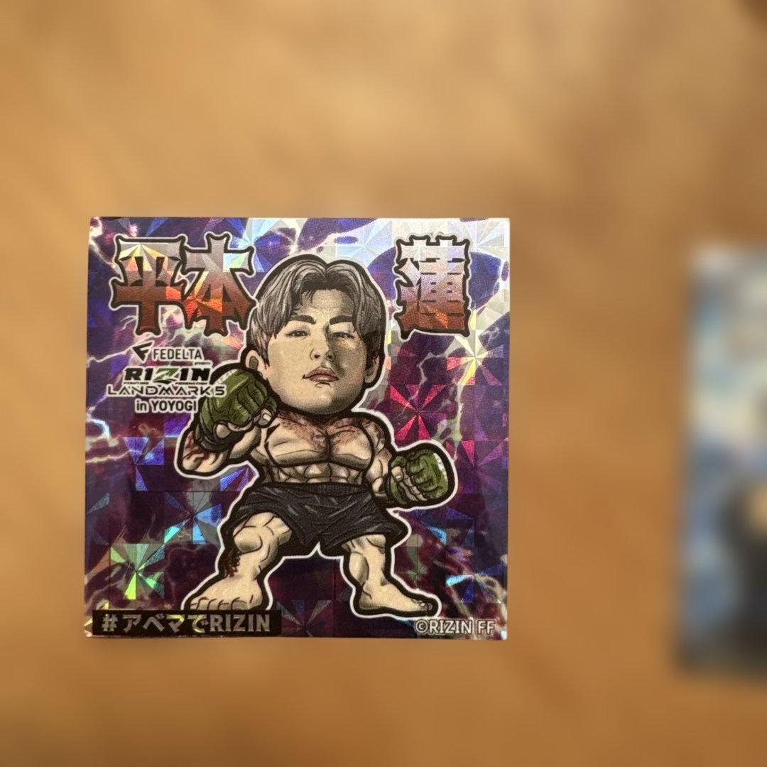 RIZIN 平本蓮 斎藤　シール3枚セット