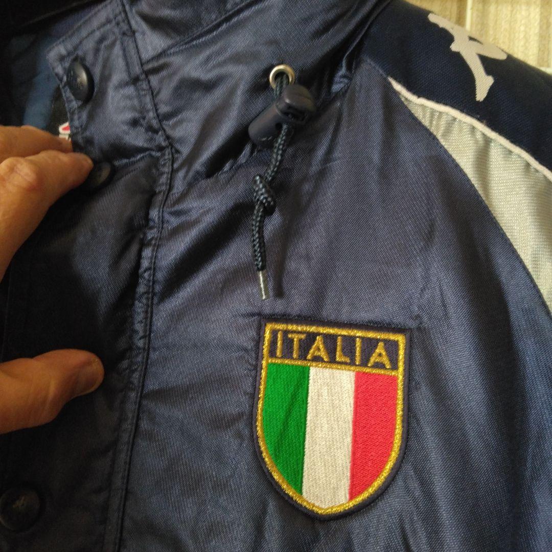 Kappa イタリア代表 ベンチコート XL ネイビー4Lビンテージモデル