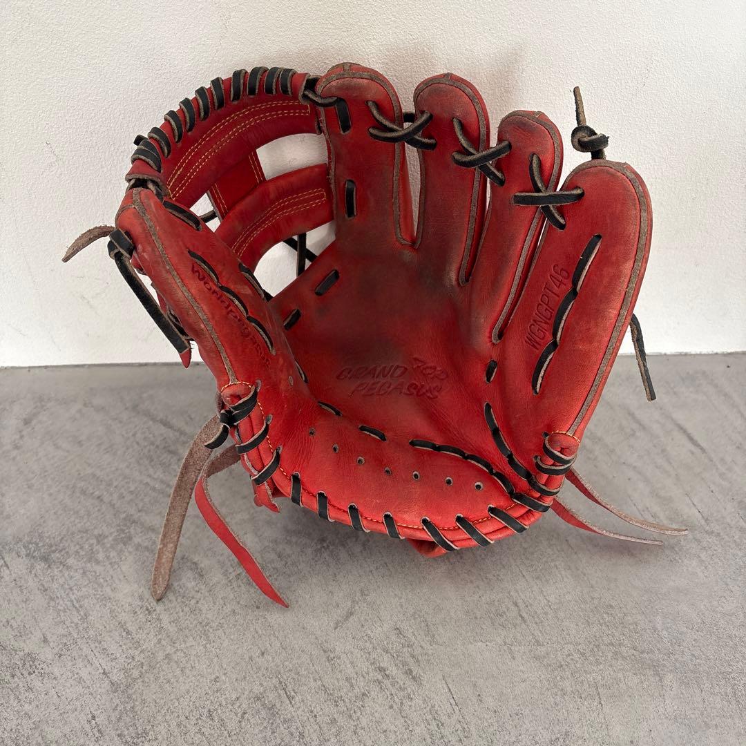 ワールドペガサス　軟式硬式兼用　グローブ