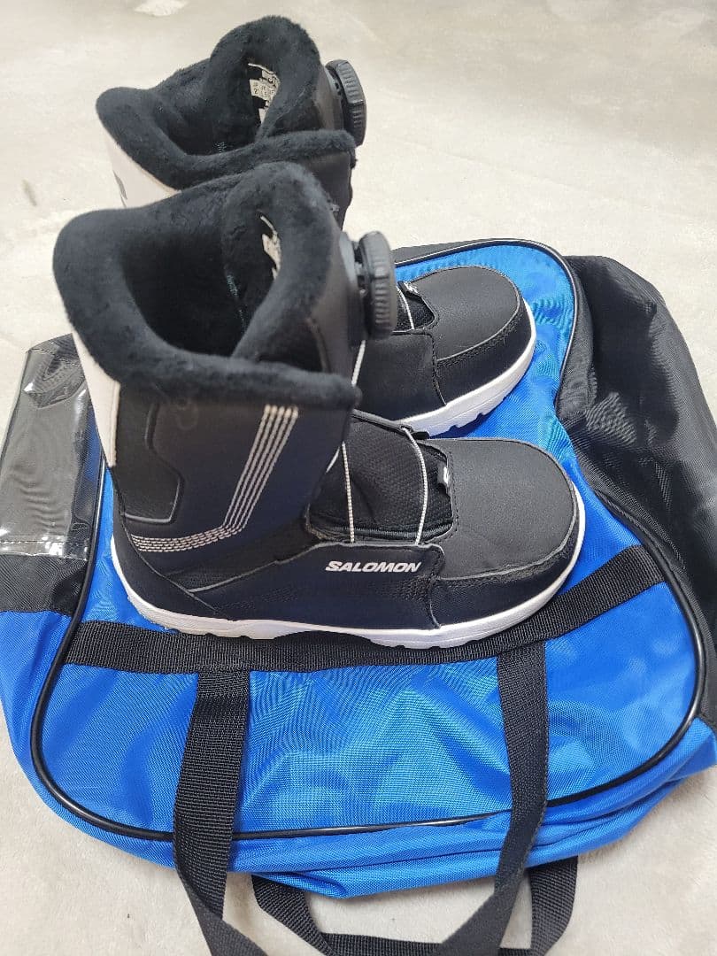 SPOON スノーボード 板 SALOMONブーツセット 子供用 キッズ