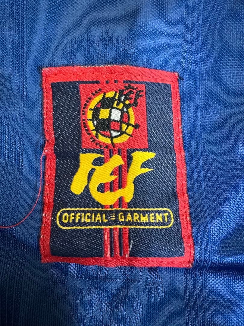 サッカー　スペイン　ユニホーム　ヴィンテージ　古着
