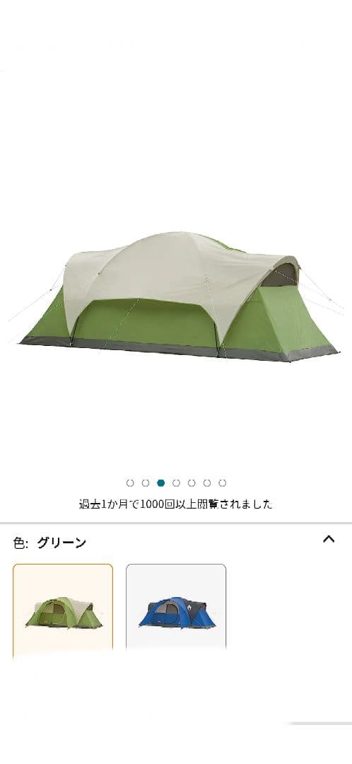 コールマンテント　モンタナ