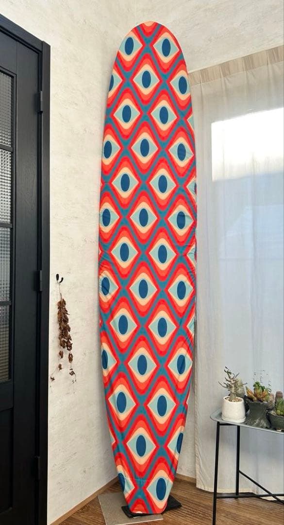 値下げしました！ハンドメイド ロングボード用 デッキカバー 9.0〜9.4ft