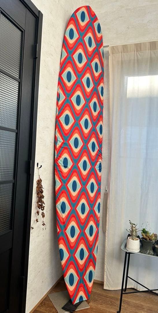 値下げしました！ハンドメイド ロングボード用 デッキカバー 9.0〜9.4ft