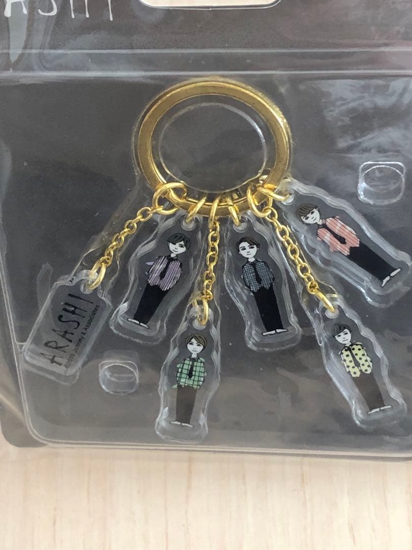 嵐を旅する展覧会　アクリルキーチェーン　缶バッジ　嵐　ARASHI 嵐グッズ