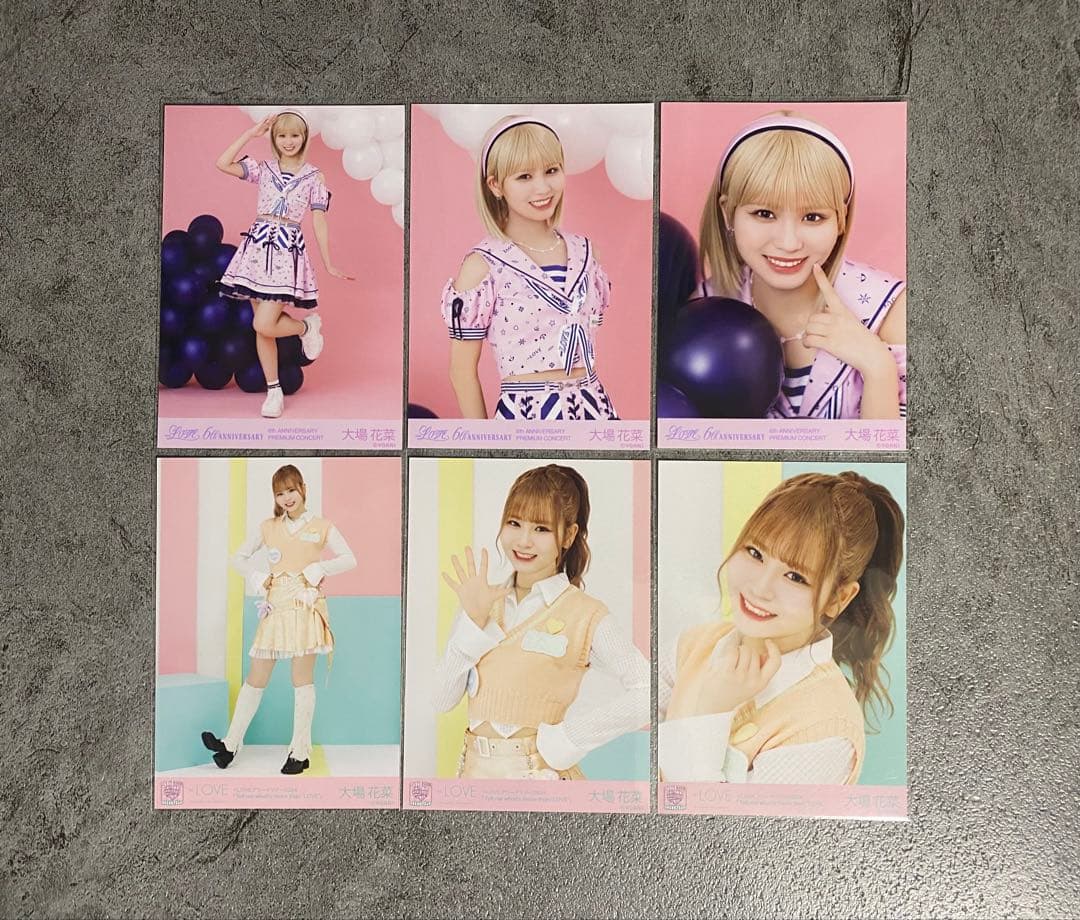 ＝LOVE イコラブ 生写真 大場花菜 まとめ売り コンプ