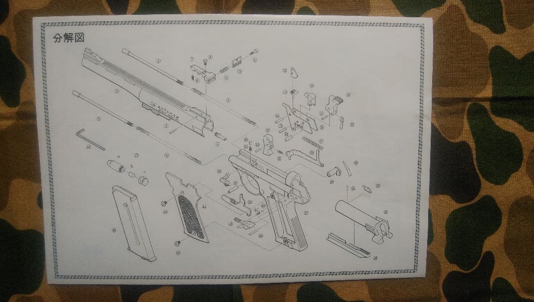 モデルガンオ-トマグナムSMG合法品