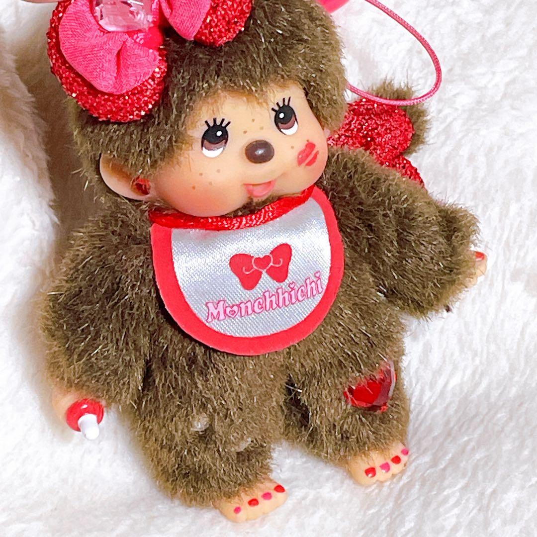 美品 モンチッチ OTONALAB ぬいぐるみ キーホルダー 平成