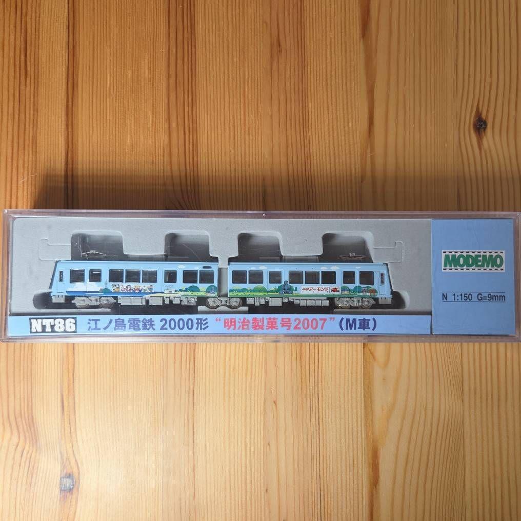 美品！モデモNT86 江ノ島電鉄 2000形 \"明治製菓号2007” (M車)