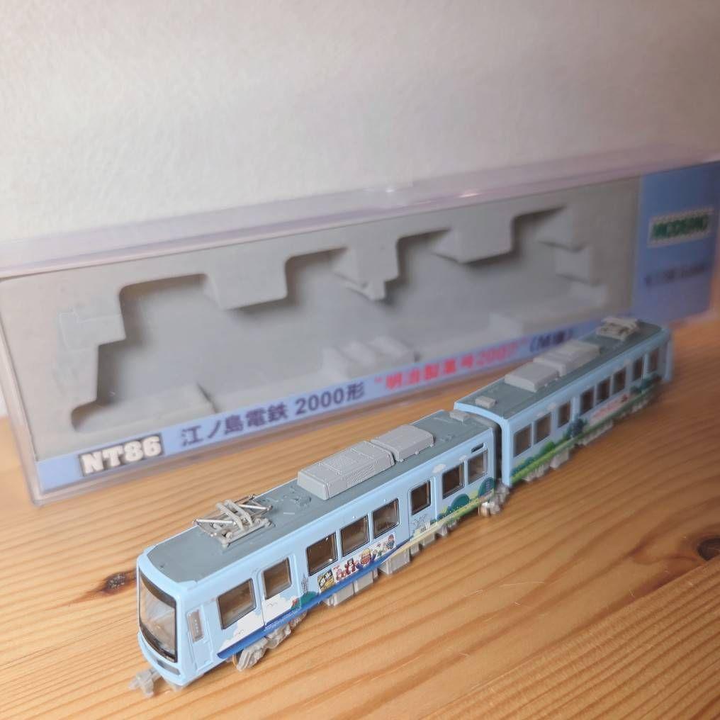 美品！モデモNT86 江ノ島電鉄 2000形 \"明治製菓号2007” (M車)