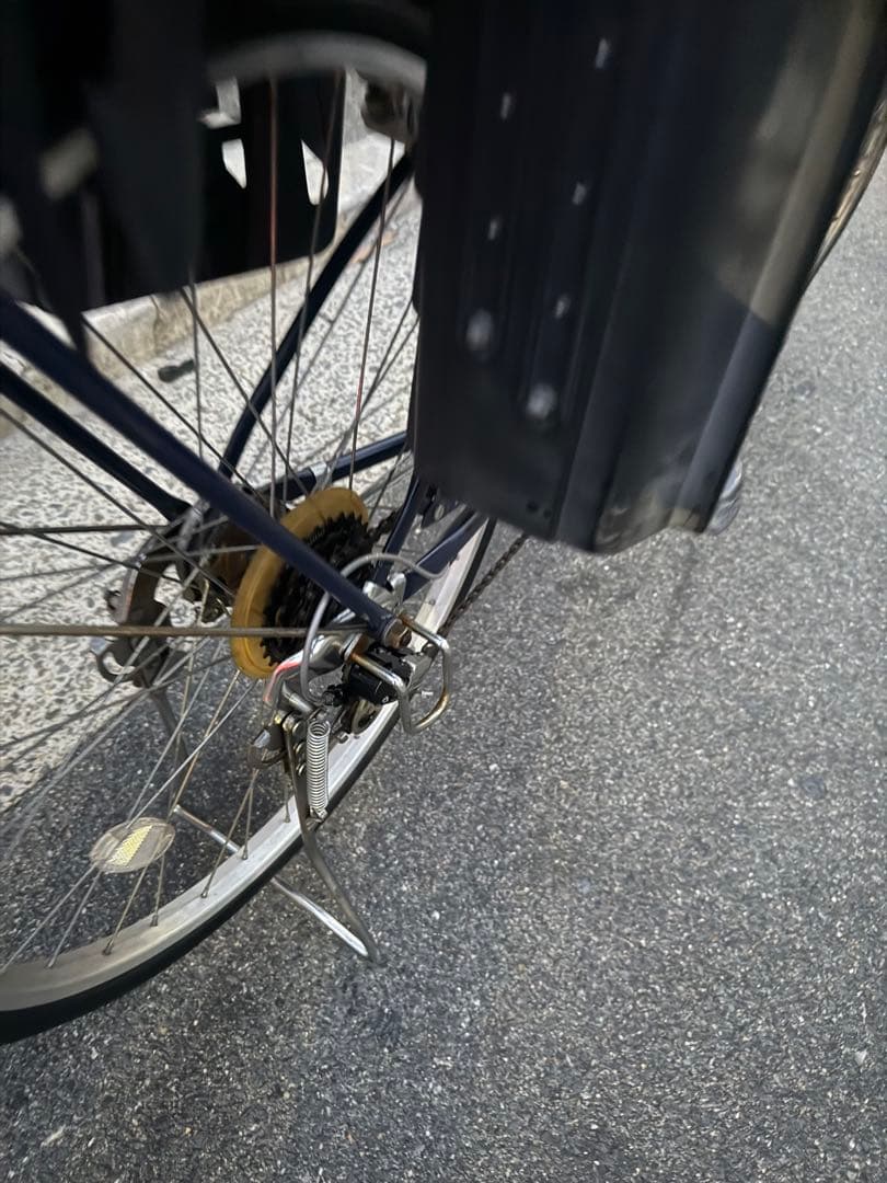 215 自転車 大阪市 【引取り限定】 美品 26インチ 変速付き