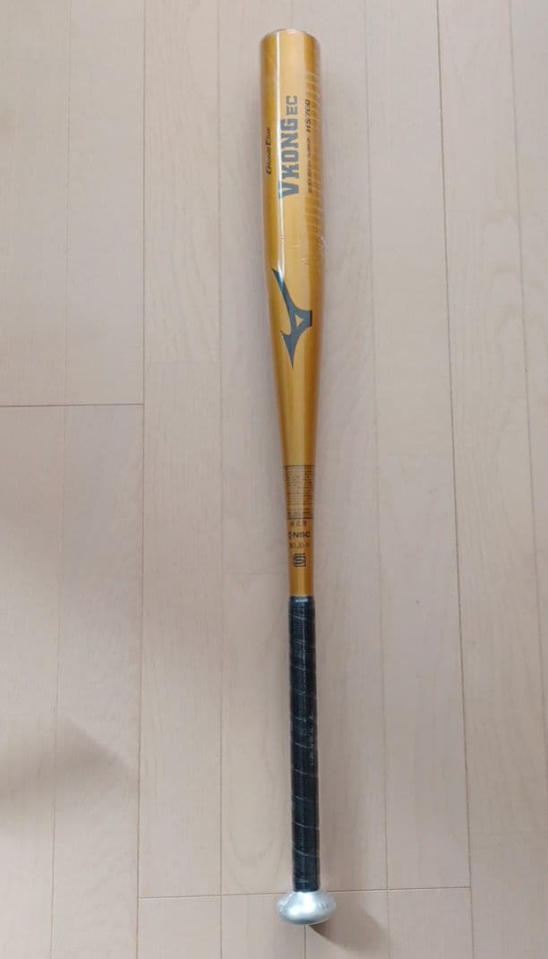 【新品未使用】一般硬式用金属バットミズノVコングEC高校野球新基準対応