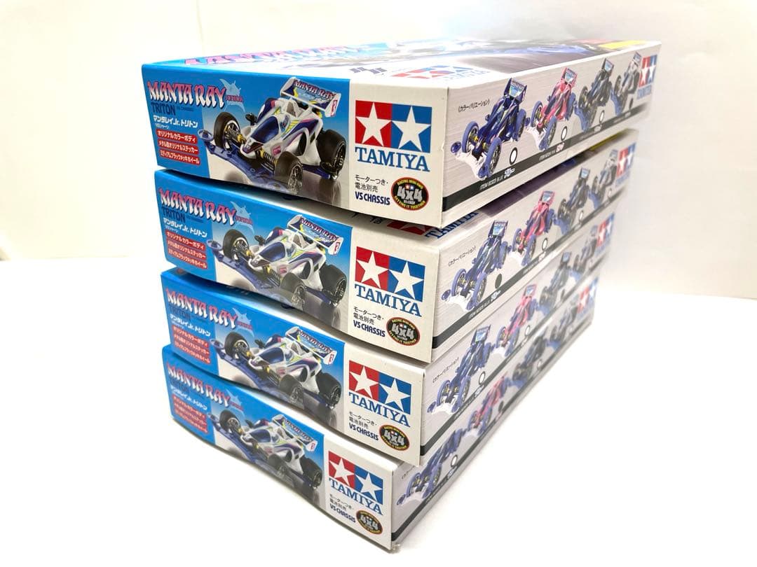 【激レア】ミニ四駆 マンタレイ Jr. トリトン 全4色 セット 非売品