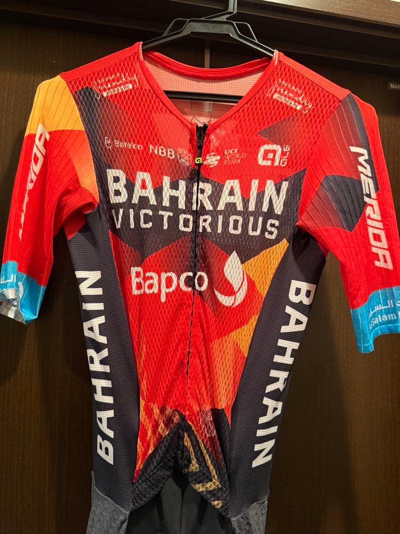 選手支給品 Bahrain Victorious サマーメッシュ ワンピース