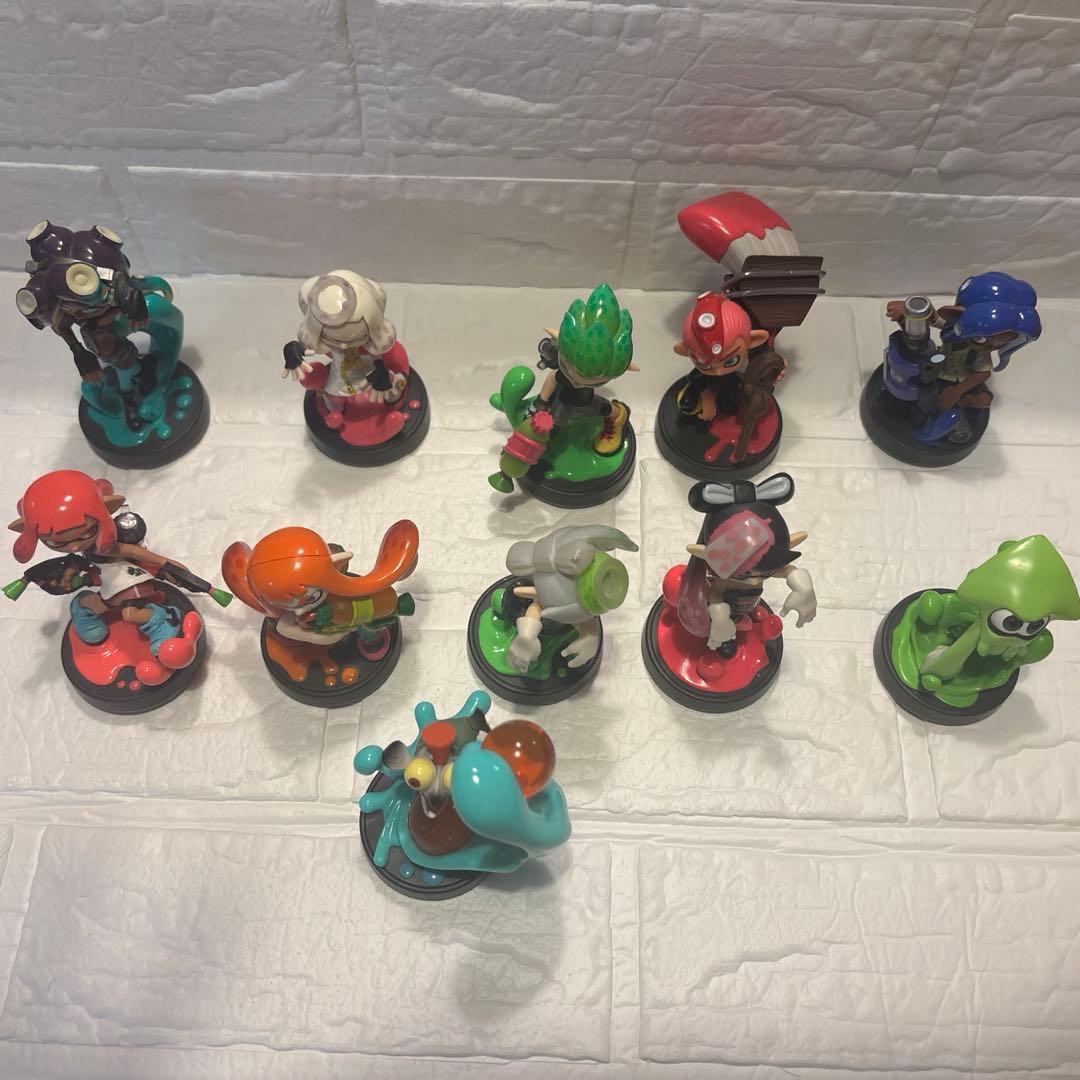 amiibo アミーボ スプラトゥーン セット　11体