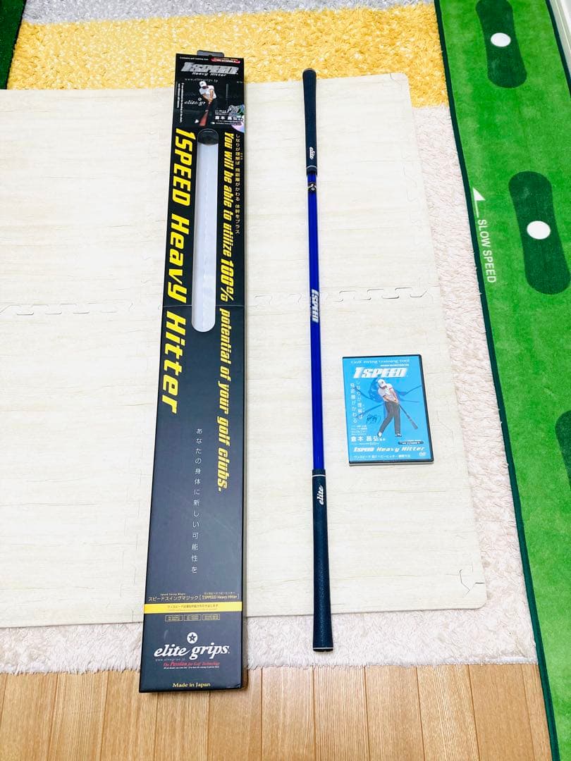 elite grips ワンスピード ヘビーヒッター クリアブルー