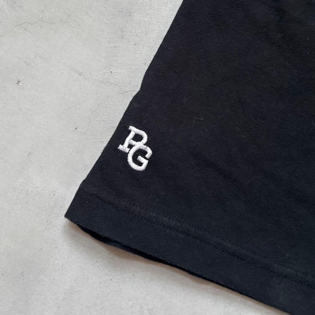 PEARLY GATES パーリーゲイツ ロゴプリント モックネック半袖Tシャツ