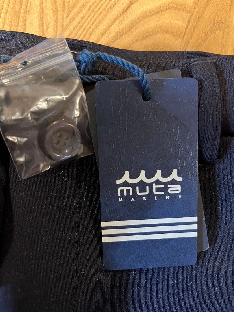 MUTA MARINE レディース ゴルフパンツ ネイビー