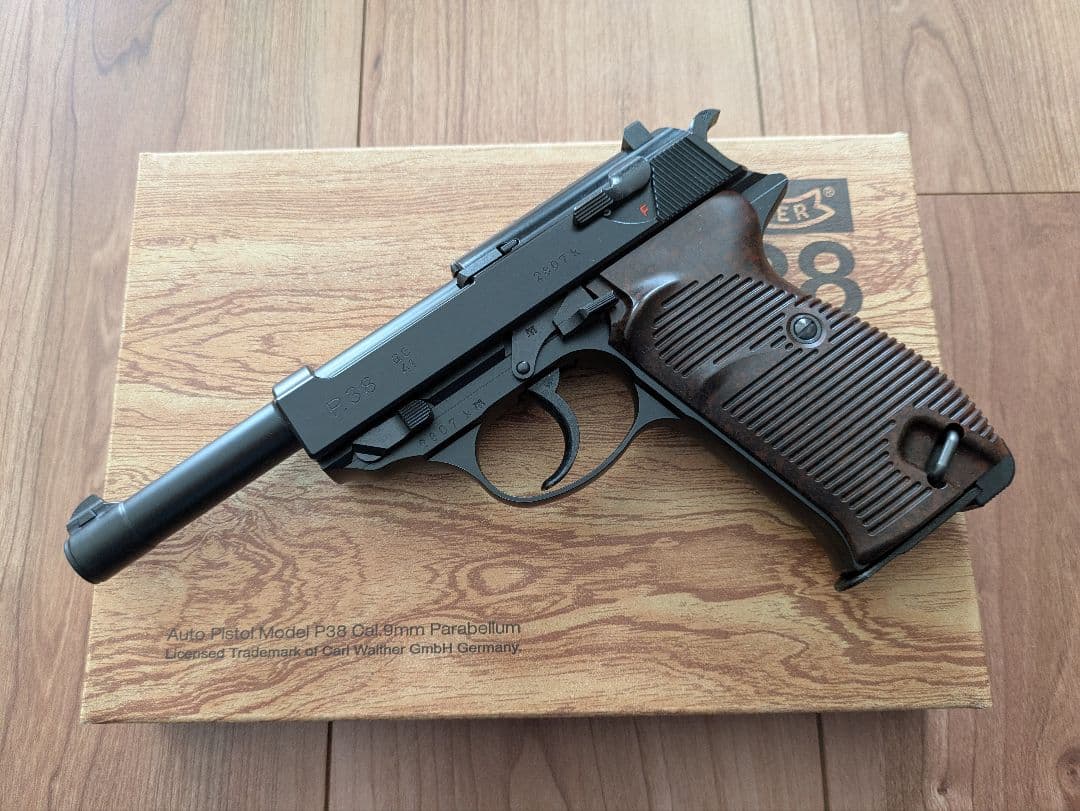 マルゼン ワルサーＰ38 ａｃ41 ブラックABS ガスブローバック