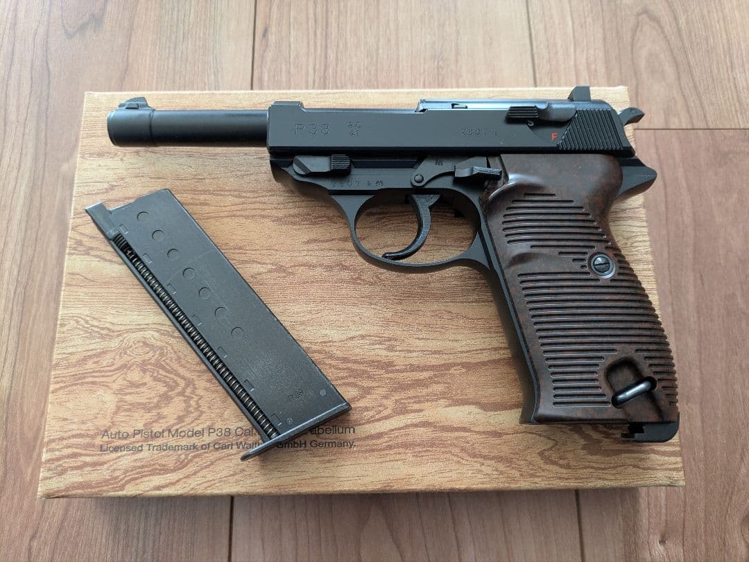 マルゼン ワルサーＰ38 ａｃ41 ブラックABS ガスブローバック