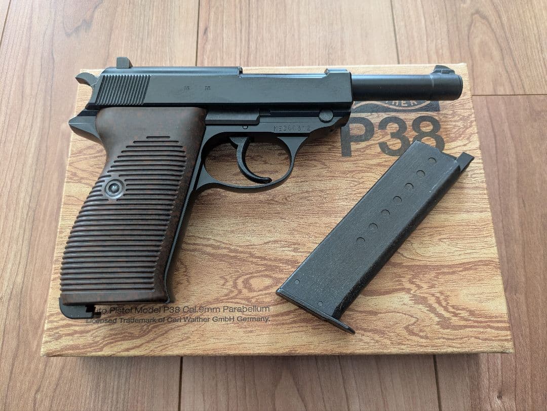 マルゼン ワルサーＰ38 ａｃ41 ブラックABS ガスブローバック