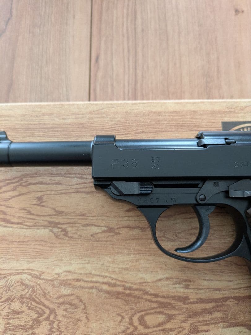 マルゼン ワルサーＰ38 ａｃ41 ブラックABS ガスブローバック