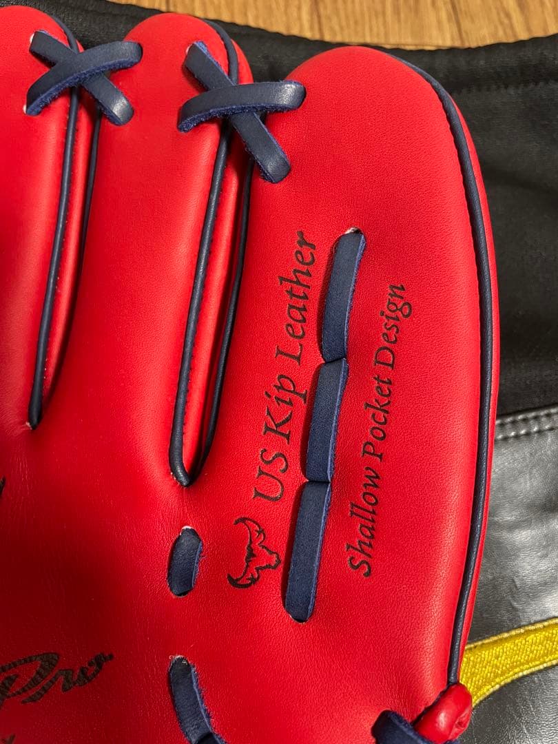 最終値下げ　新品未使用！USA ミズノプロ　硬式内野用　キップレザー