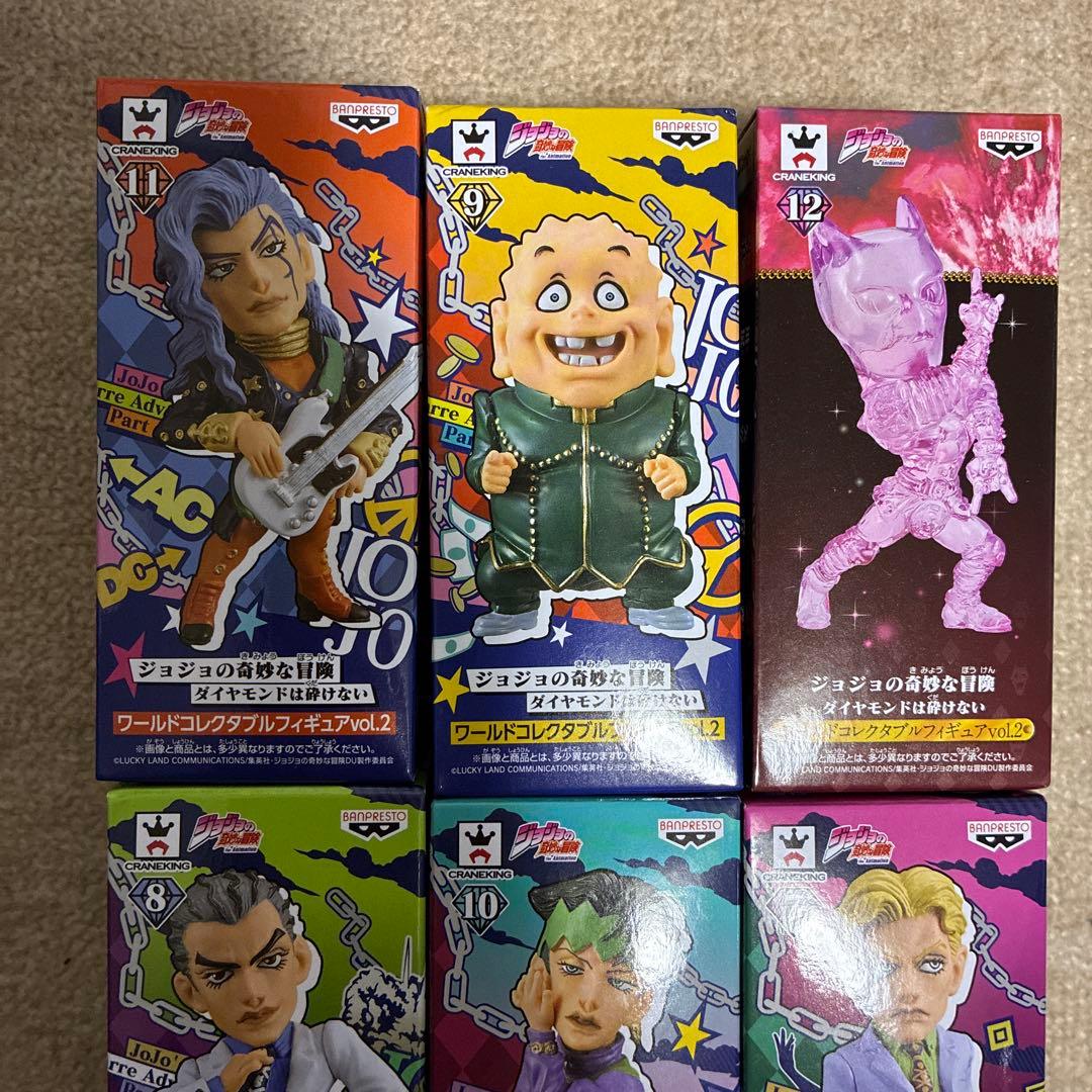 値下げ不可　ジョジョ　ワーコレ　ワールドコレクタブル　フィギュア　4部
