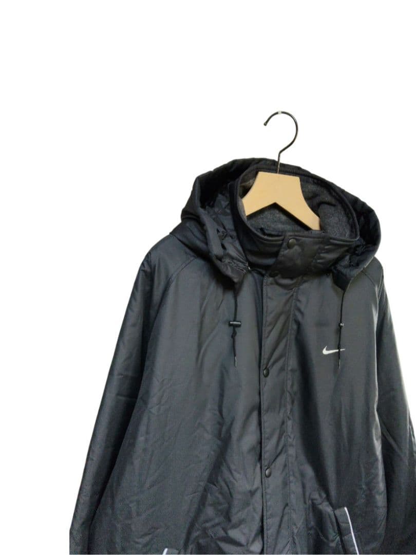 新品 デッドストック オールドナイキ 撥水防寒 キルティングベンチコート 黒 L
