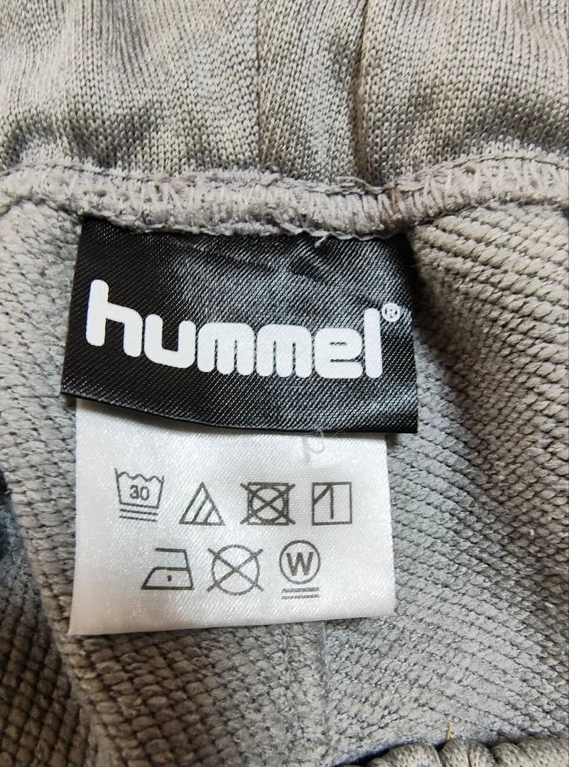 【極美品】【上下セットアップ】hummel スウェットジャージ グレー