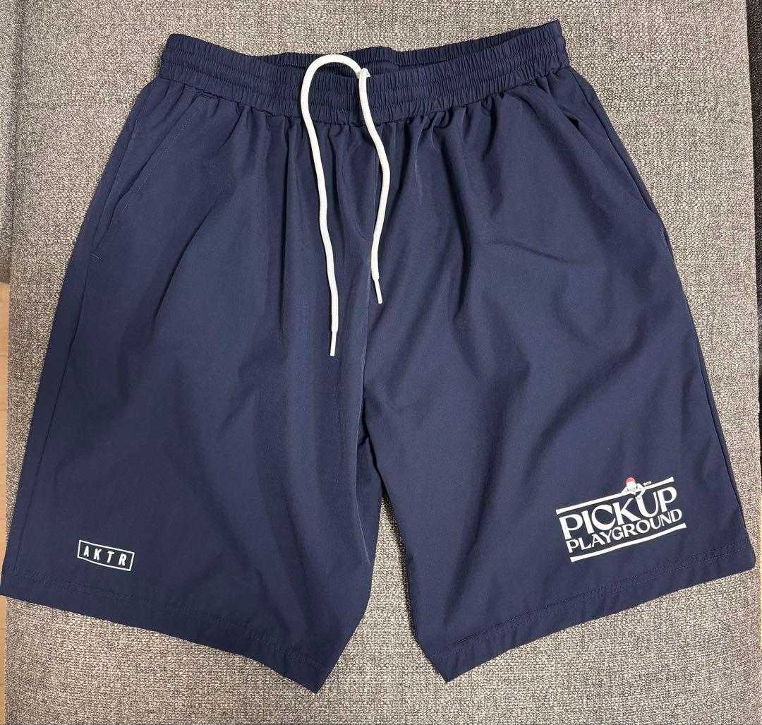 AKTR PICKUP PLAYGROUND バスケットパンツ ネイビー XL