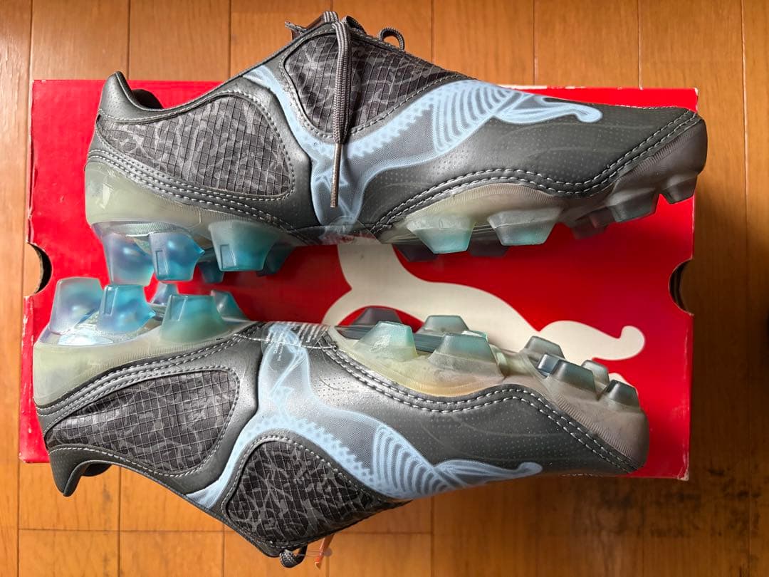 PUMA v1.08 トリックス　ワイド　グレー/ブラック　26.0