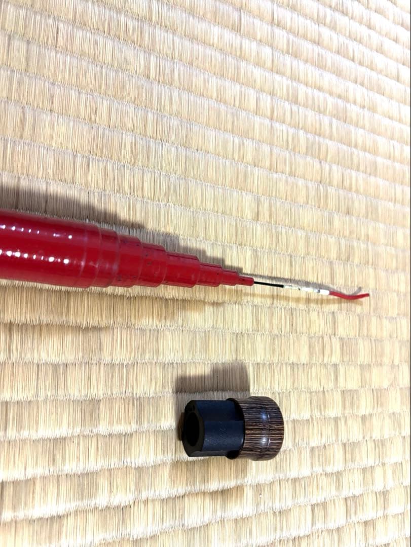 がまかつ製　鮎竿9m ケース付き　0.382kg