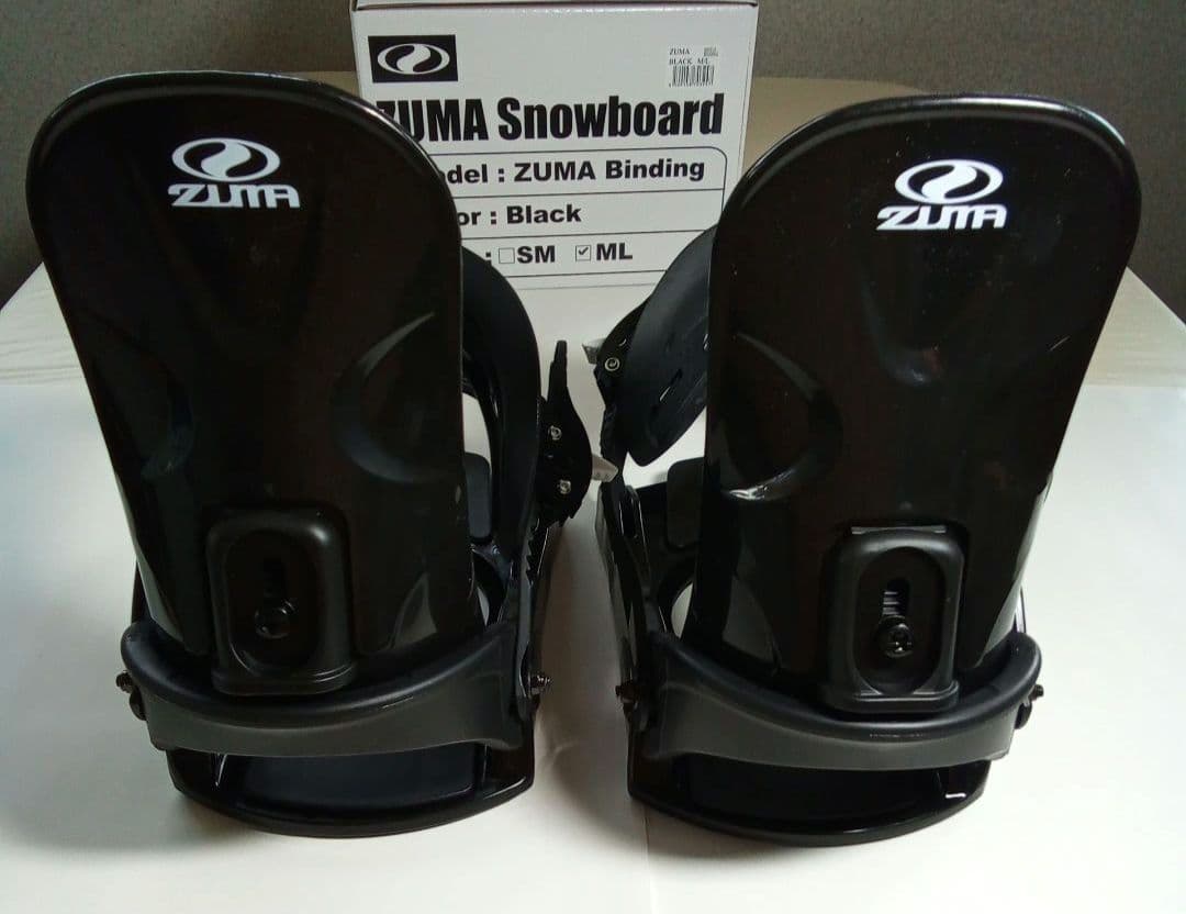 新品 未使用/ZUMA ボードビンディング BLACK /ML