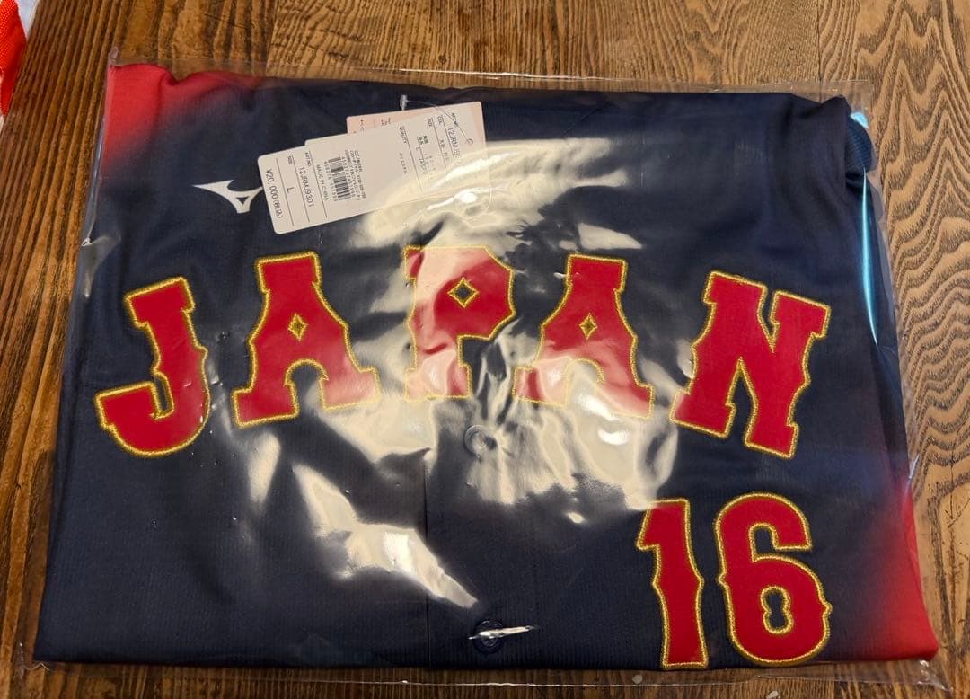 【新品未開封】2026WBC 大谷翔平 レプリカユニフォーム ビジター Lサイズ