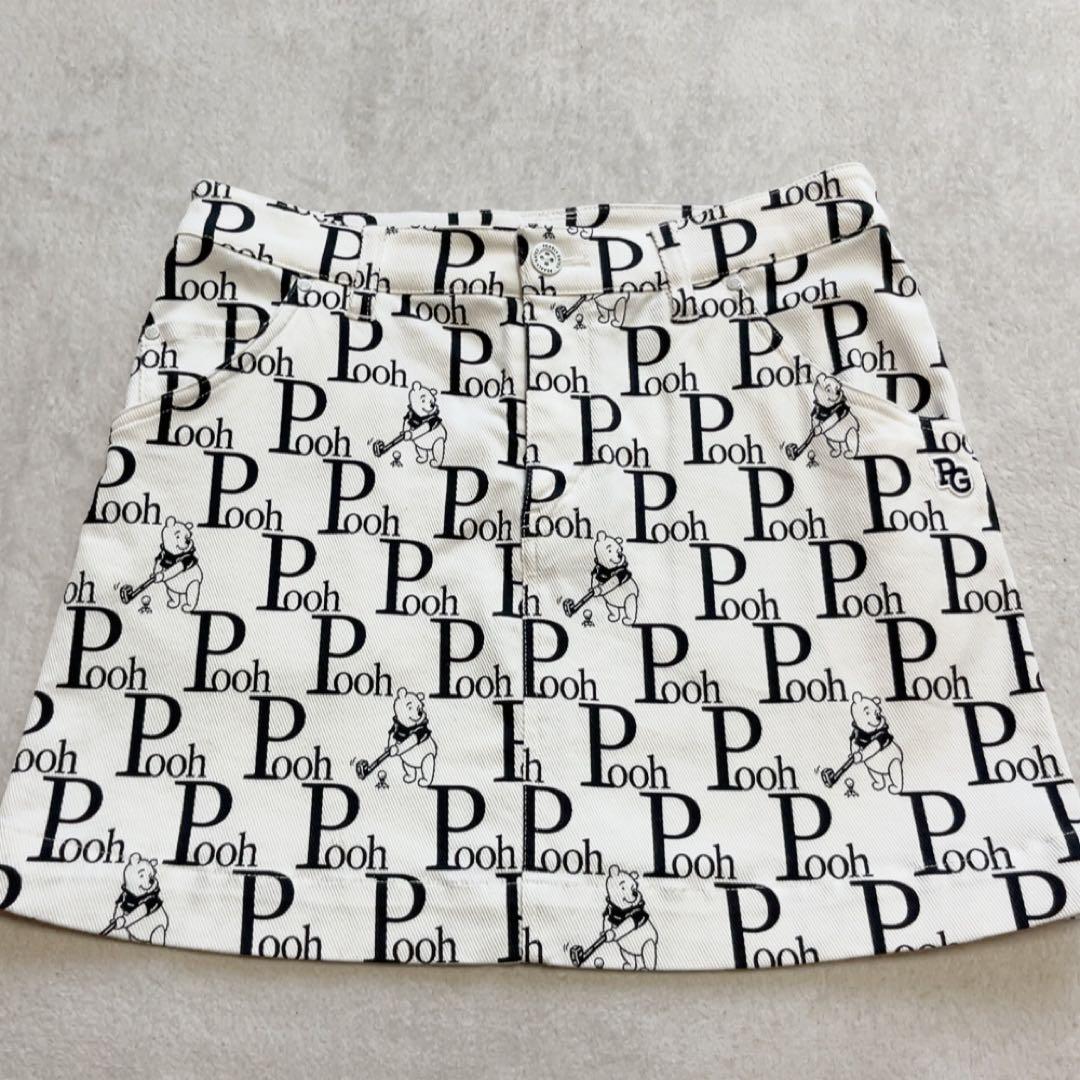 極美品　パーリーゲイツ　ディズニー　コラボ　ぷーさん　　セットアップ　パーカー