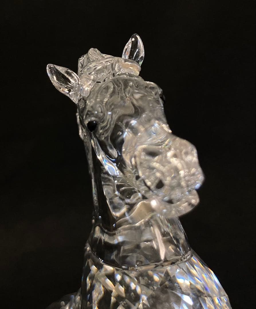 【希少】Swarovski Stallion 種牡馬 フィギュリン オブジェ