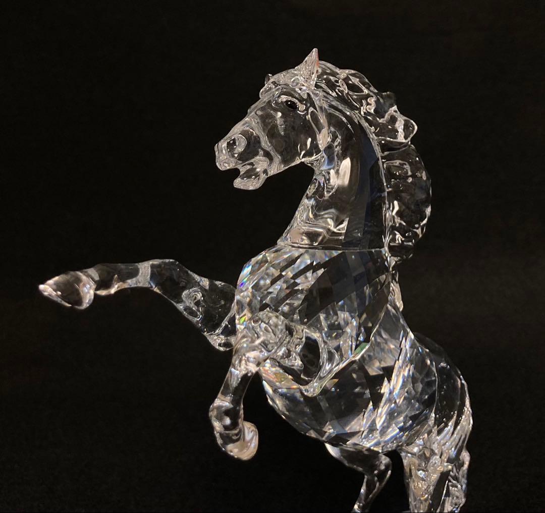 【希少】Swarovski Stallion 種牡馬 フィギュリン オブジェ