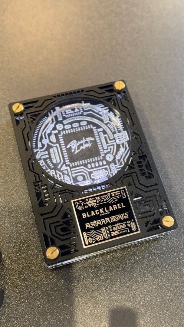 BLACK LABELブラックレーベルALBMcoaster ber.Black