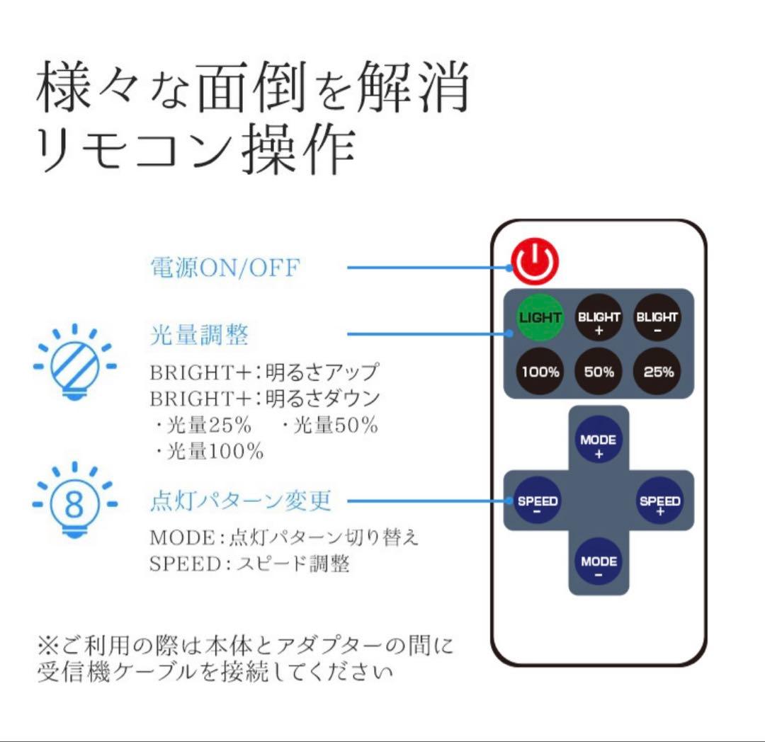 ブランチツリー クリスマスツリー リモコン付 10way点灯 led 白樺 ツリ