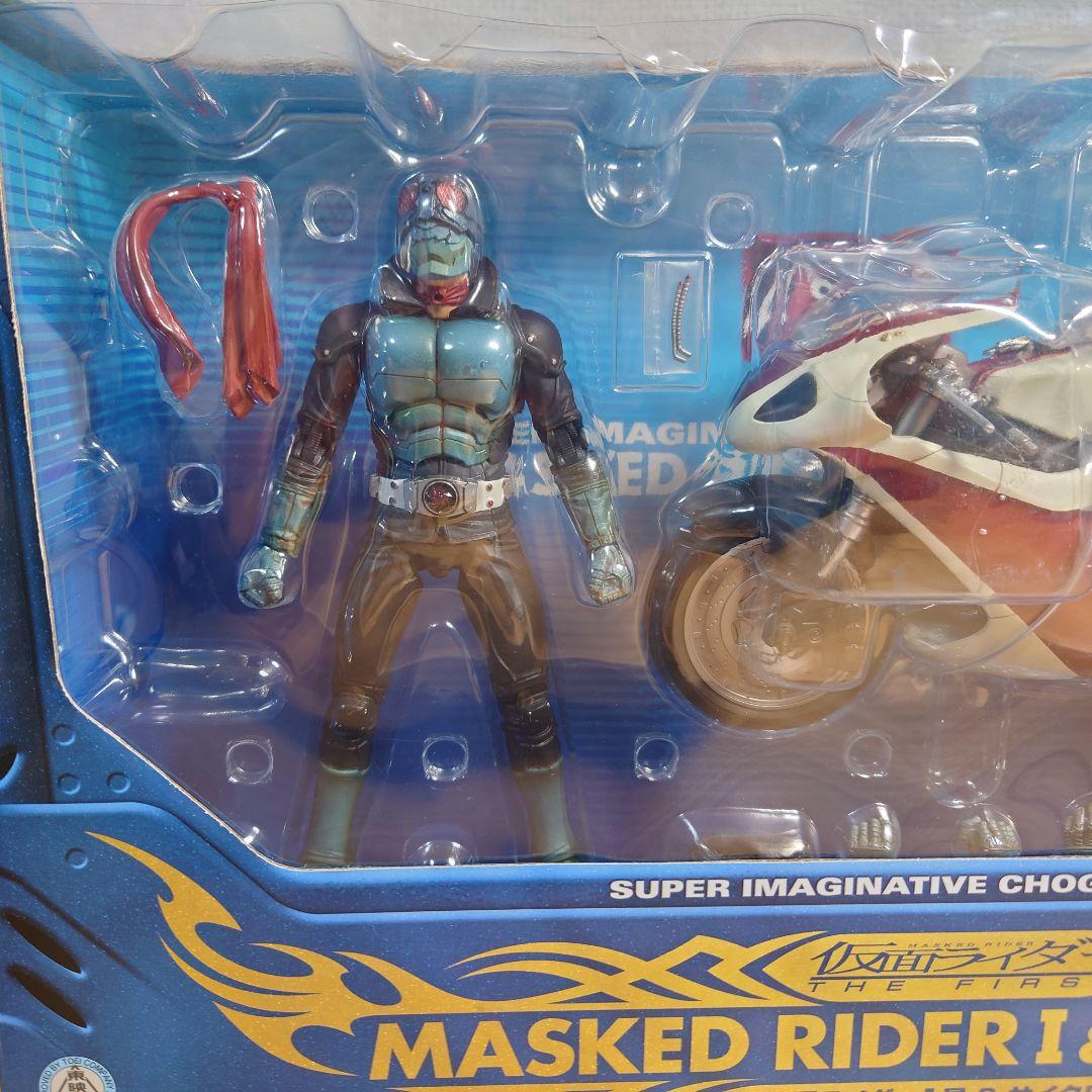 【新品未開封品】S.I.C. 仮面ライダーTHE FIRST 1号＆サイクロン