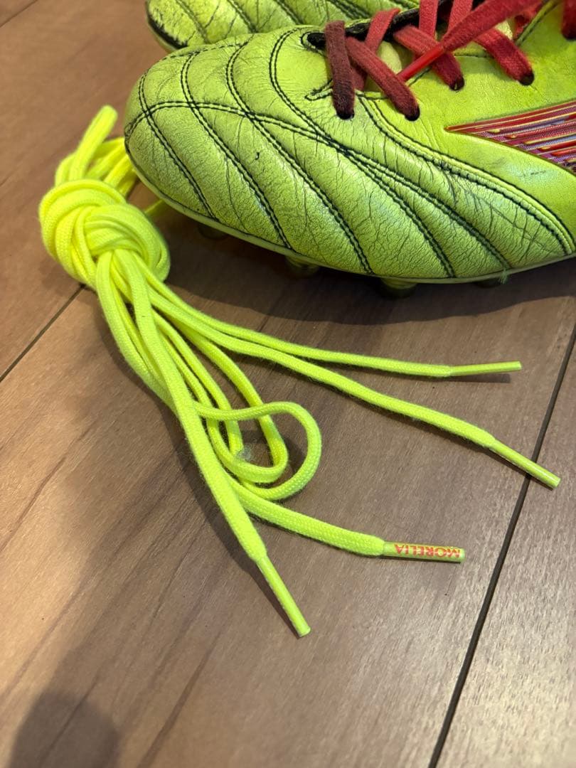 コ*ウ様 MORELIA NEO 4 サッカー スパイクイエローJapan 限定