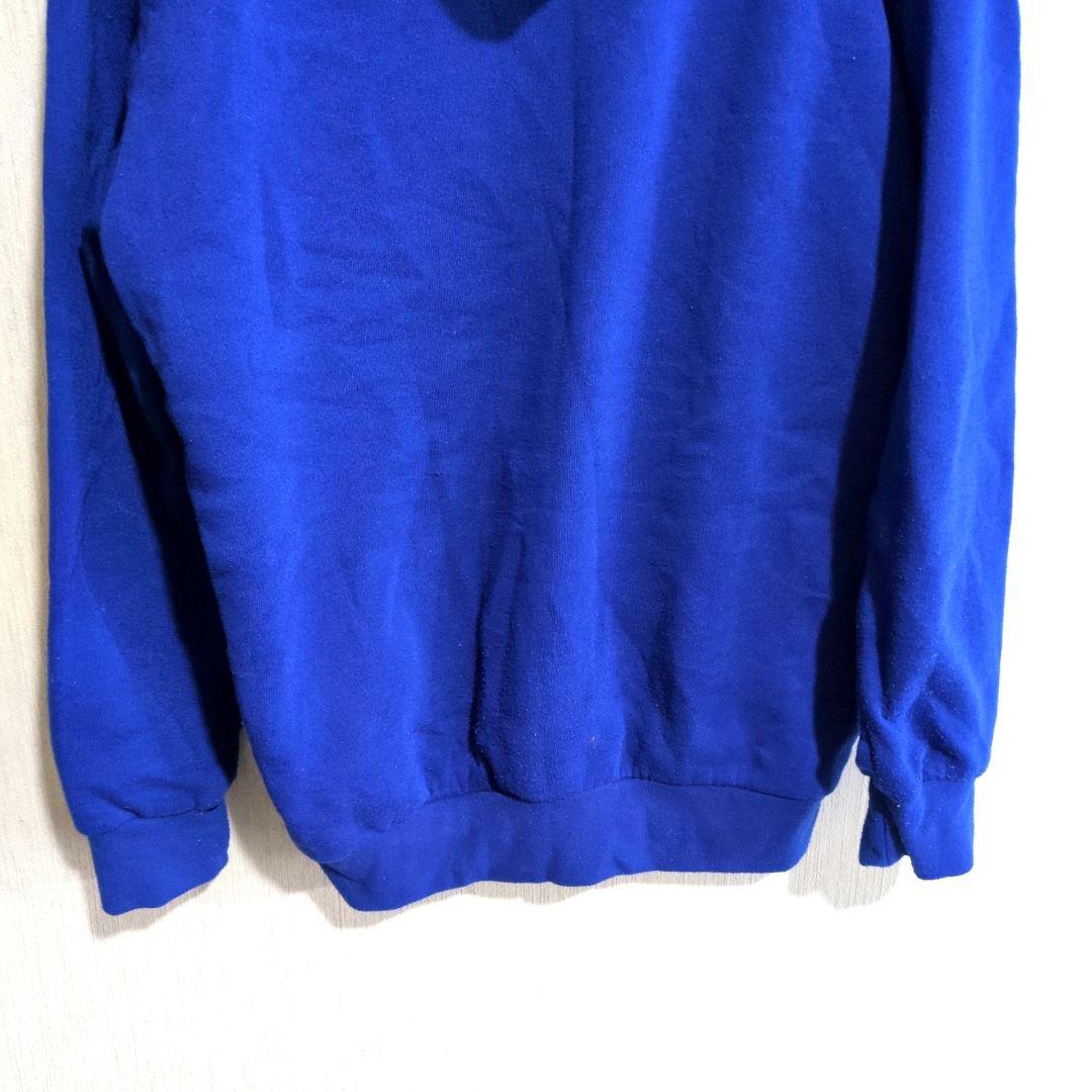 海外古着✨Dodgersドジャース フード付きスウェット【 M】 青