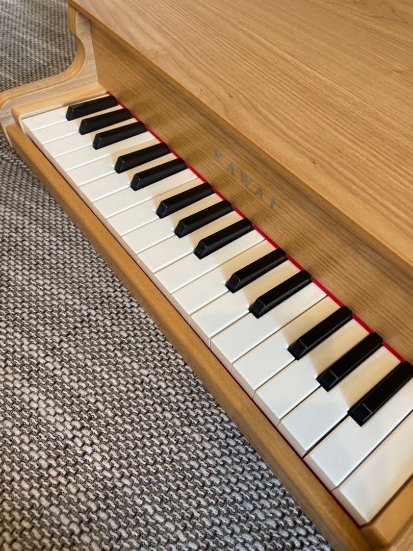 ★裏以外美品★KAWAI ナチュラルウッド ミニグランドピアノ カワイ 1144