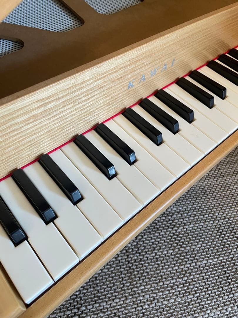 ★裏以外美品★KAWAI ナチュラルウッド ミニグランドピアノ カワイ 1144