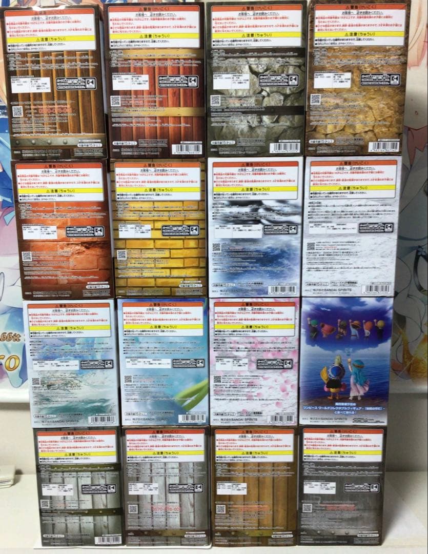 ワンピース ワールドコレクタブルフィギュア ログストーリーズ 16種セット