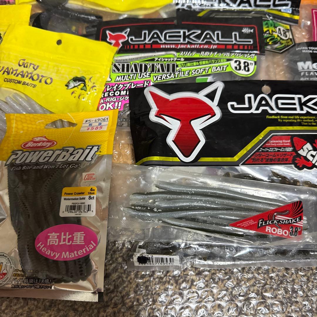 ☆バス釣り引退☆豪華人気ブランドソフト、ハードルアーセット☆早い者勝ち
