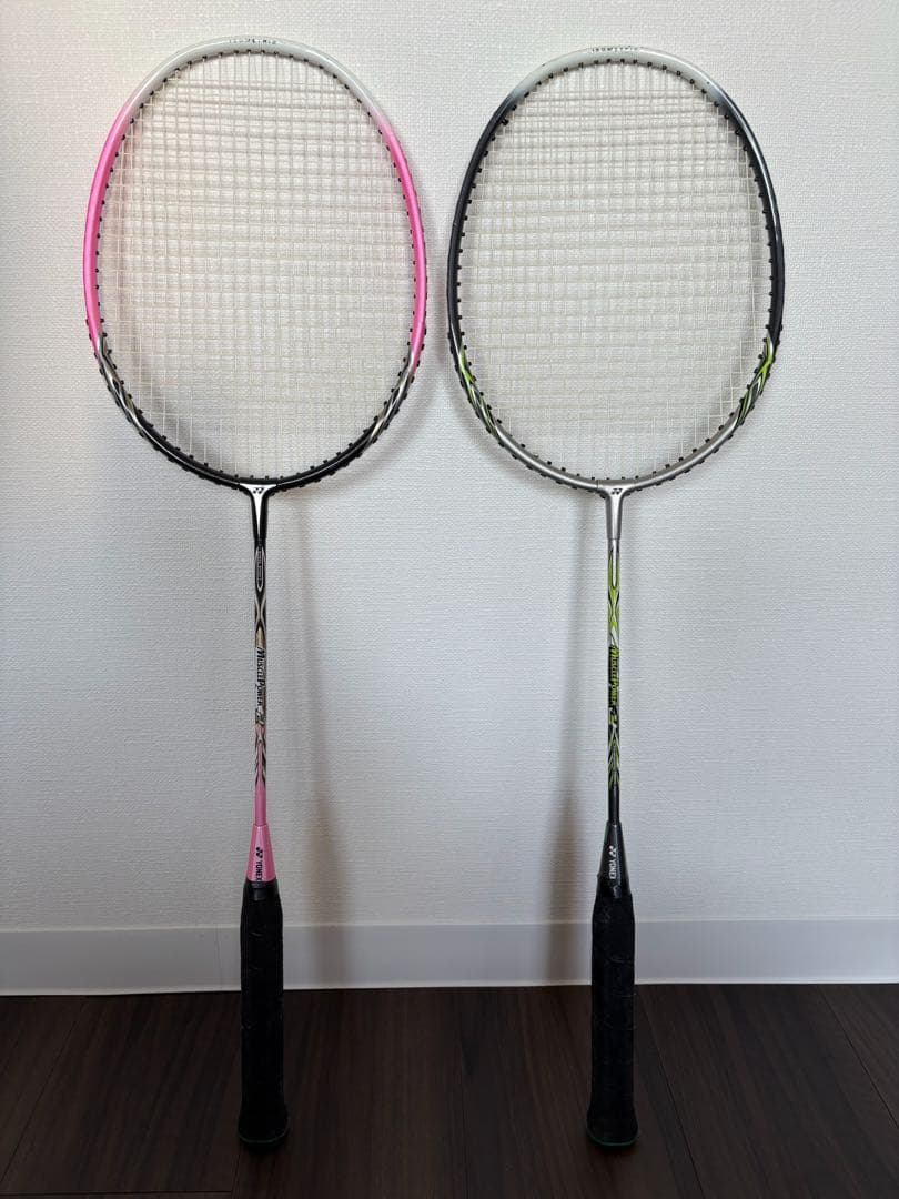 ヨネックス マッスルパワー 2 バドミントンラケット 2本YONEX JAPAN